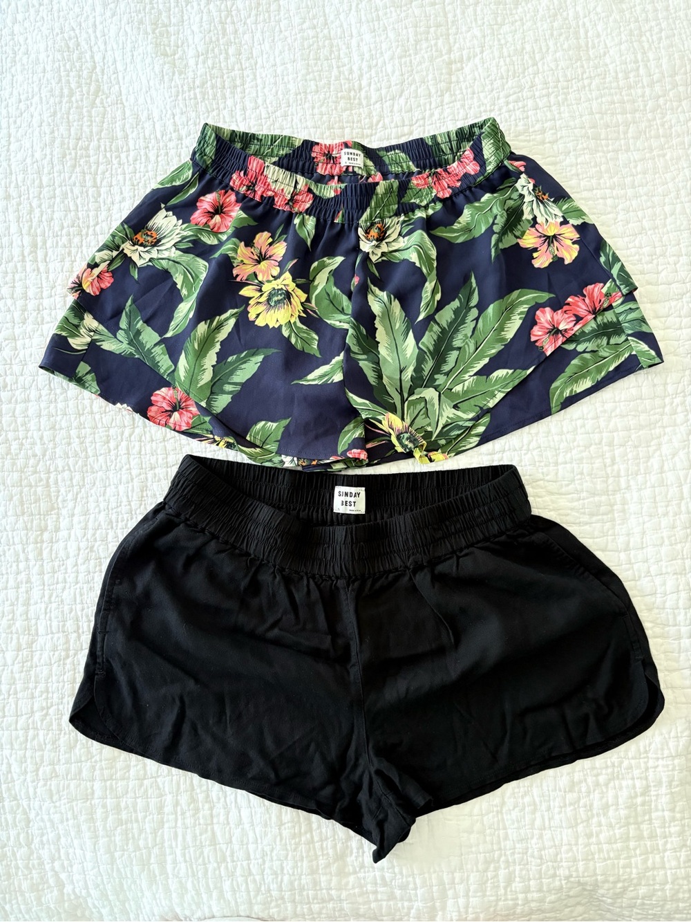 Aritzia Sunday Best Shorts 2 pairs